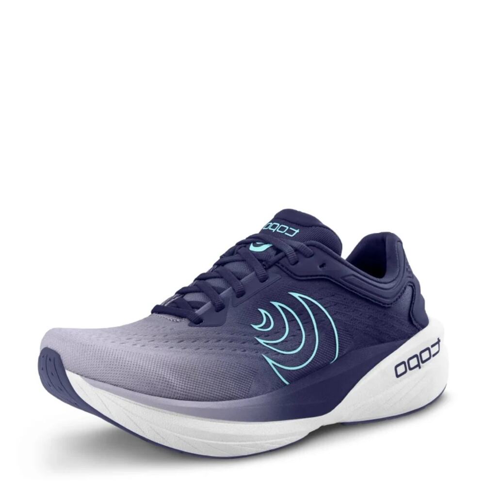 Topo Athletic Womens Running Shoes 10.5 42.5 Wide Phantom 4 Purple Blue Sneaker